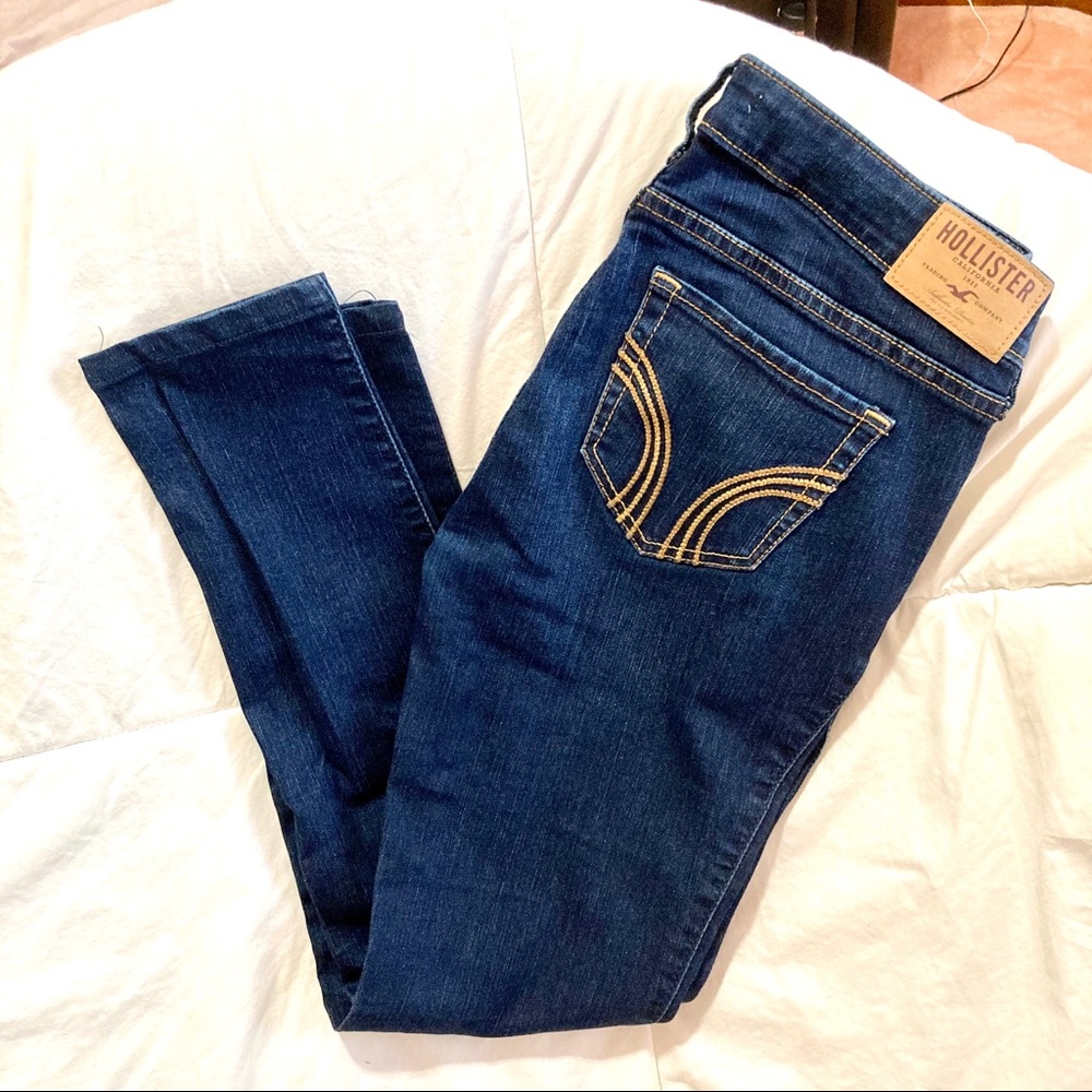 Hollister low rise skinny jeans